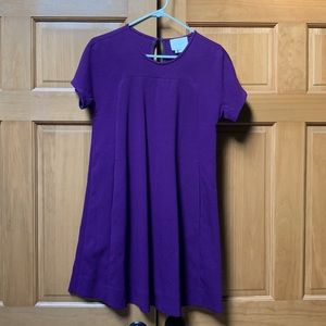 Kate Spade plum babydoll dress